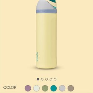 NWT Owalla Free Sip Water Bottle/ 24 is/ Sunny Daze